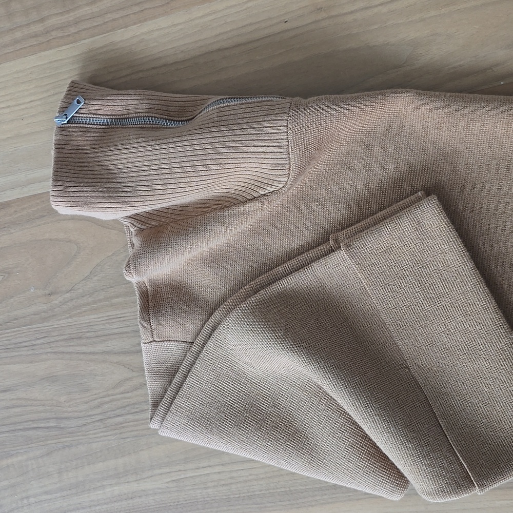 Maison Scoth + Soda camel sweater S - Picture 8 of 9